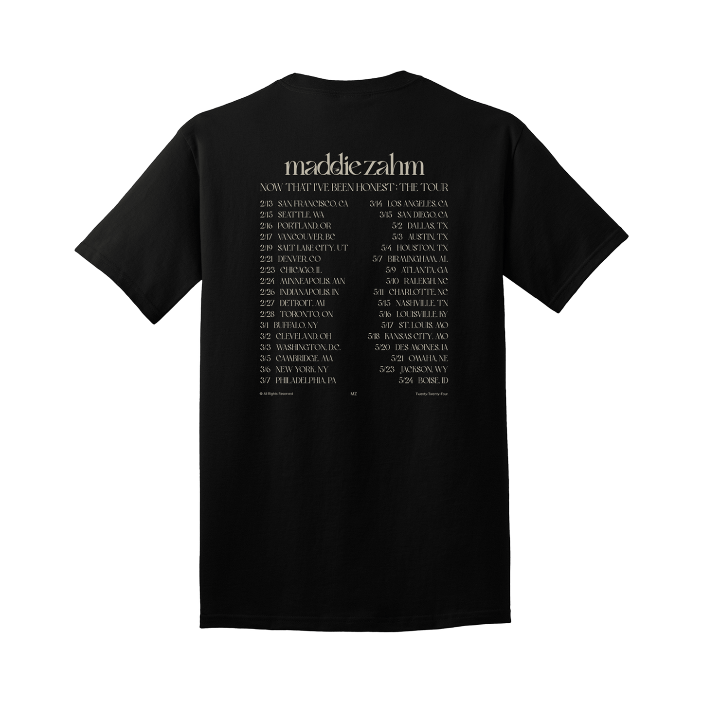 Honest Tour T-Shirt